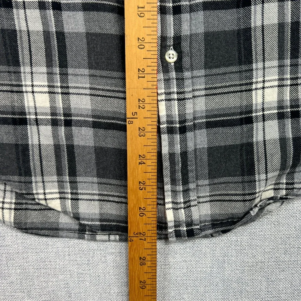Ralph Lauren Classic Fit Plaid Flannel Button Down Shirt Kids Size‎ Large Preppy